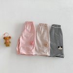 【73-120cm】ボーダーパンツ 可愛い 履きやすい 女の子 男の子 ボトムス - 画像 (11)