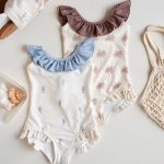 【80-130cm】水着 丸襟 可愛い 女の子 スイムウェア - 画像 (5)