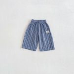 【80-120cm】パンツ ベビー 男の子 ストライプ カジュアル - 画像 (5)
