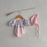 【73-120cm】水着 小花 可愛い スイムウェア＆帽子 - 画像 (8)