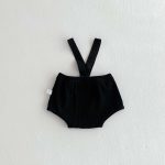 【66-90cm】サロペットorTシャツ カジュアル シンプル 赤ちゃん服 - 画像 (15)