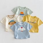 【73-110cm】Ｔシャツ カートゥーン 可愛い 女の子 トップス - 画像 (2)