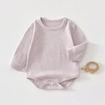 【66-90cm】ロンパース ナチュラル 柔らか ベビー服 - 画像 (5)