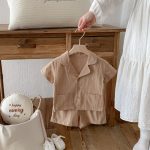 【80-130cm】セットアップ ベビー 男の子 韓国風 シンプル - 画像 (12)