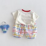 【73-110cm】セットアップ ツリー柄 シャツ＆カラフルパンツ - 画像 (9)