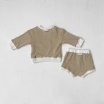 【66-90cm】セットアップ ベビー 韓国風 英字 お出かけに - 画像 (12)