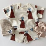 【73-120cm】セットアップ ベビー バルーン＆チーズ＆チューリップ - 画像 (6)