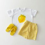 【90-150cm】セットアップ フルーツ カジュアル - 画像 (4)