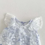【66-90cm】ロンパース ベビー レース プリンセス風 - 画像 (9)