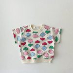 【73-120cm】セットアップ ベビー バルーン＆チーズ＆チューリップ - 画像 (12)