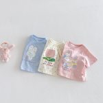 【80-150cm】Ｔシャツ 可愛い ドット 女の子 トップス - 画像 (7)