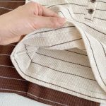 【66-100cm】セットアップ ベビー 韓国風 ボーダーワッフル - 画像 (12)