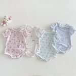 【66-90cm】ロンパース 可愛い 総柄 おしゃれ ベビー服 - 画像 (12)