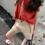 【80-130cm】ショートパンツ 女の子 ウエストゴム 履きやすい - 画像 (4)