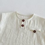 【73-110cm】セットアップ ペット柄 ノースリーブ 着心地良い 子供服 - 画像 (15)