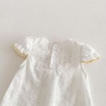 【66-90cm】オールインワン フリル ホワイト シンプル ベビー服 - 画像 (11)