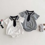 【66-90cm】ロンパース POLO シンプル おしゃれ ベビー服 - 画像 (3)