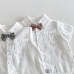 【80-120cm】セットアップ ベビー 男の子 トップス & サロペット リボン - 画像 (12)
