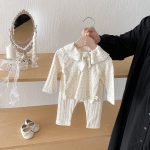 【73-100cm】セットアップ 柔らか フラワー柄 可愛い おしゃれ - 画像 (15)
