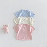 【80-150cm】Ｔシャツ 可愛い ドット 女の子 トップス - 画像 (15)