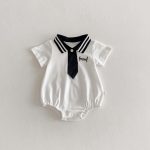 【66-90cm】ロンパース POLO シンプル おしゃれ ベビー服 - 画像 (6)