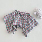 【73-120cm】ボトムス スカート風 チェック 可愛い 女の子 - 画像 (3)