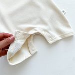 【66-90cm】ロンパース 半袖くま ワッペン ワッフル ベビー服 - 画像 (16)