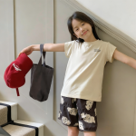 【80-130cm】半袖Ｔシャツ 女の子 履きやすい 無地 - 画像 (3)