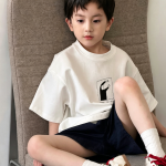 【90-160cm】半袖Tシャツ 男の子 プリント トレンド - 画像 (6)