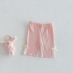 【73-110cm】シャツorパンツ フリル メッシュ  シンプル 可愛い 女の子 - 画像 (10)