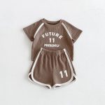 【73-110cm】ワッフルカジュアルセットアップ - 画像 (6)