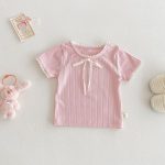 【73-120cm】Ｔシャツ パステルカラー フラワー - 画像 (5)