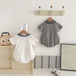 【66-90cm】ロンパース POLO シンプル おしゃれ ベビー服 - 画像 (8)