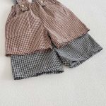【80-120cm】セットアップ ベビー 男の子 トップス & サロペット リボン - 画像 (16)