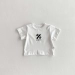 【66-90cm】サロペットorTシャツ カジュアル シンプル 赤ちゃん服 - 画像 (5)