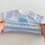【73-110cm】Ｔシャツ 可愛い ボーダー トップス - 画像 (18)
