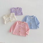 【73-120cm】カーディガン 柔らか リブ おしゃれ - 画像 (7)