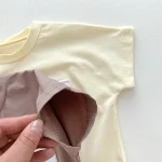 【66-90cm】ロンパース ベビー 半袖 キュート 軽やかな着心地 - 画像 (15)