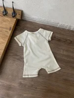【66-90cm】ロンパース ベビー 半袖 前向き ボタン付き - 画像 (10)