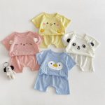 【73-110cm】セットアップ アニマル 可愛い 肌に優しい - 画像 (9)