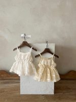 【66-90cm】ワンピース ベビー キャミレース - 画像 (4)