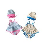 【80-130cm】水着 可愛い ドット スイムウェア - 画像 (10)