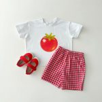 【90-150cm】セットアップ フルーツ カジュアル - 画像 (3)
