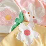 【66-90cm】サロペット フラワー柄 可愛い 赤ちゃん服 - 画像 (15)