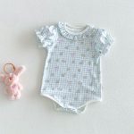【66-90cm】ロンパース 可愛い 総柄 おしゃれ ベビー服 - 画像 (5)