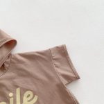 【80-120cm】セットアップ カジュアル レタープリント 半袖 上下セット - 画像 (20)