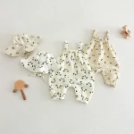 【66-100cm】ロンパース 帽子付き ベビー パンダ or チェリー柄 - 画像 (3)