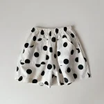 【73-100cm】ショートパンツ ベビー 履きやすい ストリート風 - 画像 (7)