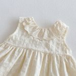 【73-110cm】セットアップ リボン付き レース トップス＆ブルマ - 画像 (12)