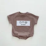 【66-90cm】ロンパース ベビー 半袖 キュート 軽やかな着心地 - 画像 (6)
